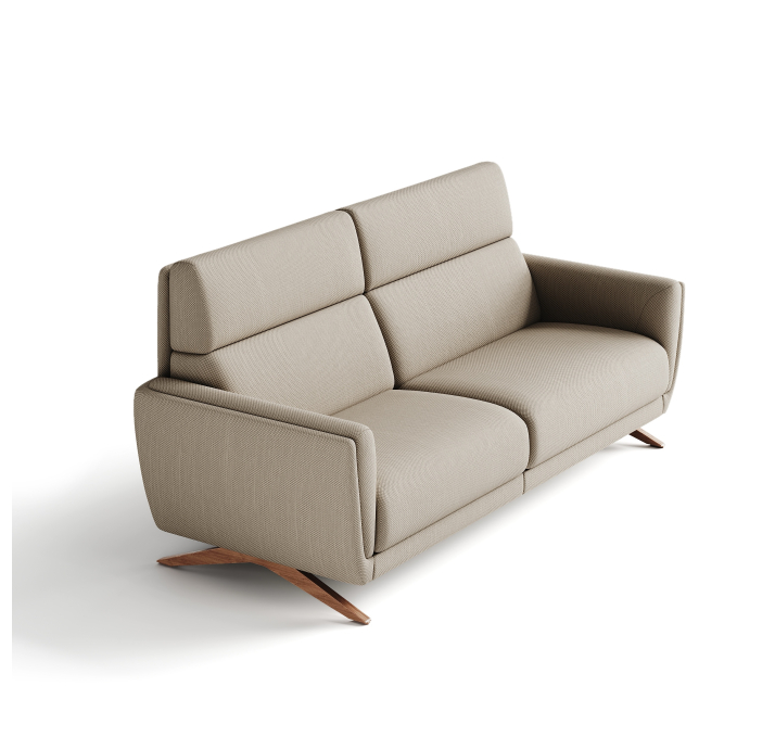 Диван NEVIS C99-200-99C/54/M/NEVIO ROCK/DYNASPRING/02OA OAK/E,E