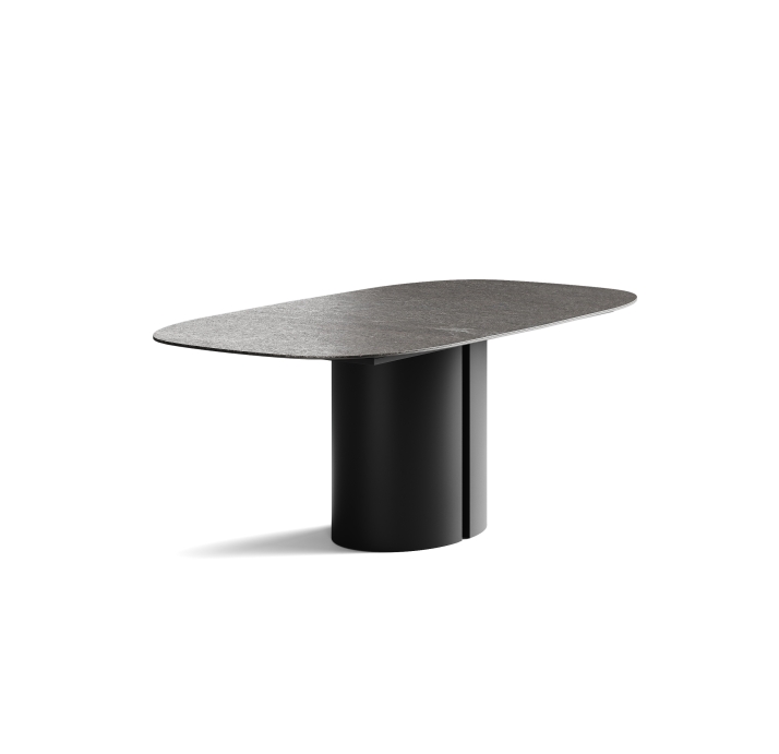 Стол обеденный CRESCEND DINING TABLE CRESCEND BLKT CARDOSO NERO  220X100X75 СМ. (NRM00112)