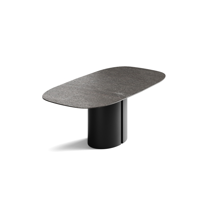 Стол обеденный CRESCEND DINING TABLE CRESCEND BLKT CARDOSO NERO  220X100X75 СМ. (NRM00112)