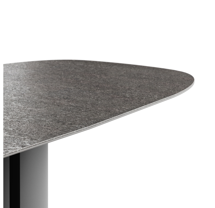 Стол обеденный CRESCEND DINING TABLE CRESCEND BLKT CARDOSO NERO  220X100X75 СМ. (NRM00112)