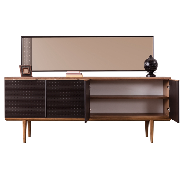 Комод PUNTO CONSOLE WALNUT WALNUT BROWN 208X49X82 СМ. (NRM00032)