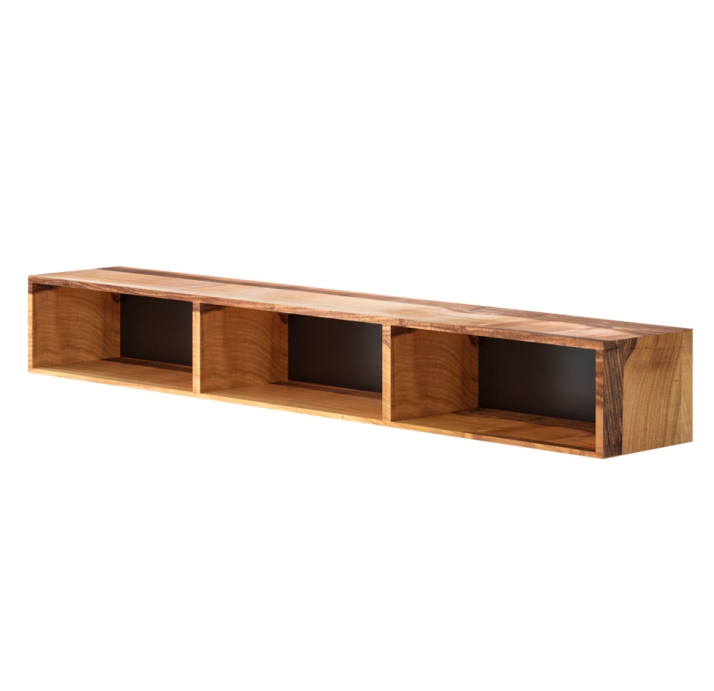 Полка прямая PUNTO BOOKSHELF WALNUT WALNUT 150X25X20 СМ. (NRM00081)