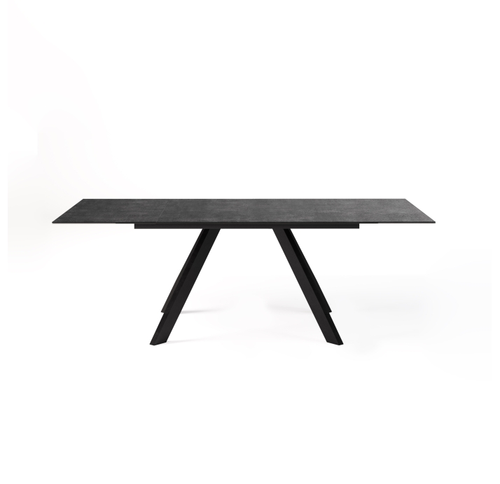 Стол обеденный TANDEM BUTTERFLY DINING TABLE CENTRAL BLK ANTHRACITE  220X100X74 СМ. (TBL-TB-R16-ANT-