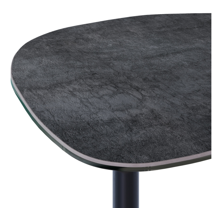 Стол приставной NEO SIDE TABLE BLACK ANTHRACITE  48X40X78 СМ. (NRM00126)