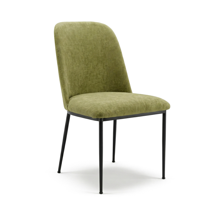 Стул интерьерный WEGNER DINING CHAIR Nano soft 0430 BLACK FRAME Чёрный (BLK) (NRM00128)