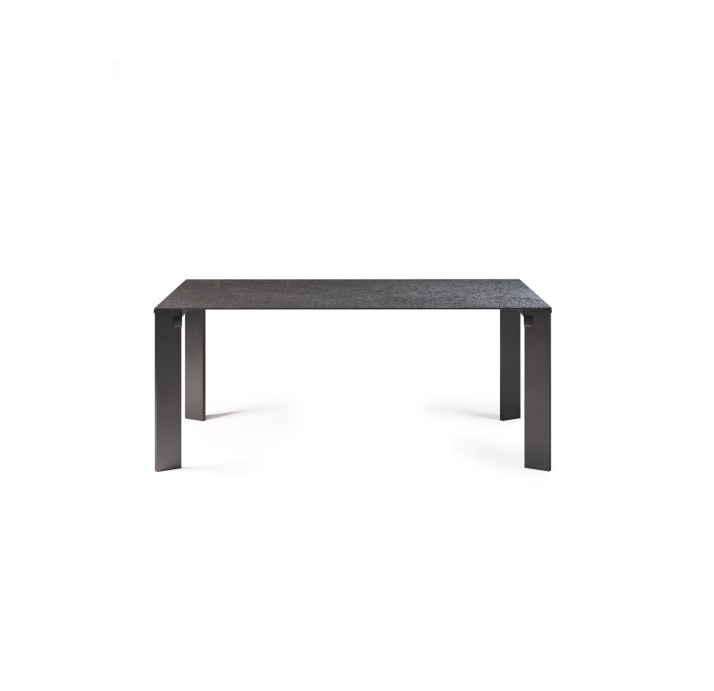 Стол обеденный VERTEX DINING TABLE VERTEX BLK ANTHRACITE  160X90X74 СМ. (NRM00192)