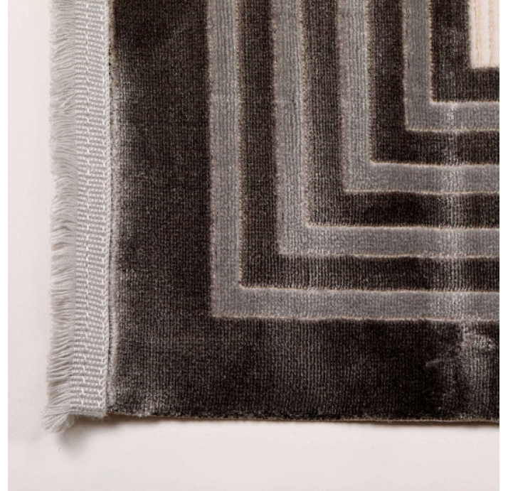 Ковер современный WOW 6013B GREY 230X160 см.  (NRC00221) бежевый, серый