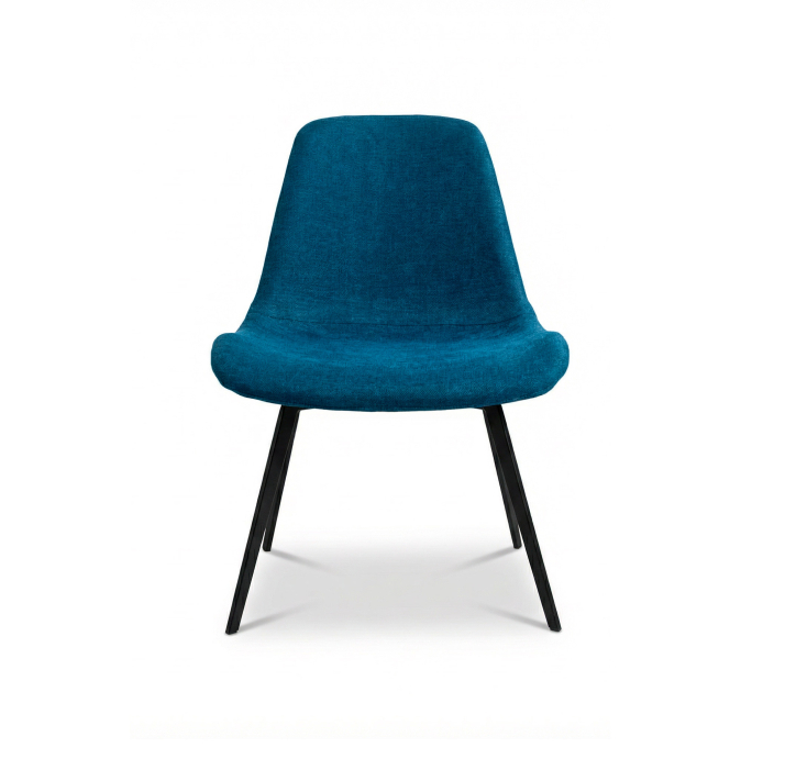 Стул интерьерный PHILIPPE DINING CHAIR Nano soft 0188 HORIZON Черный (NRM00140)