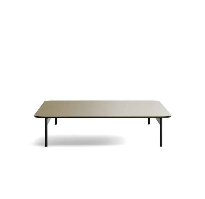 Стол журнальный SQUARE COFFEE TABLE BLACK ANTIOUE BRONZE  100X100X30 СМ. (NRM00225)