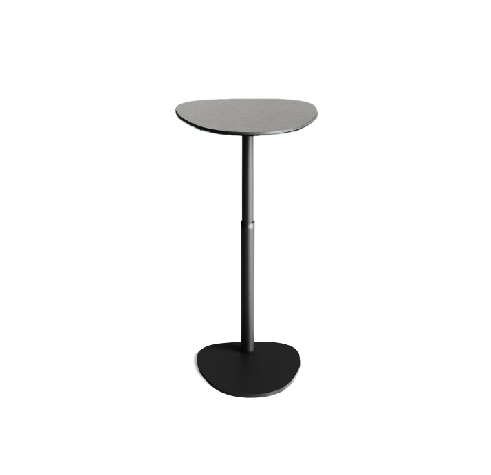 Стол приставной NEO SIDE TABLE BLACK CARDOSO NERO  48X40X78 СМ. (NRM00301)