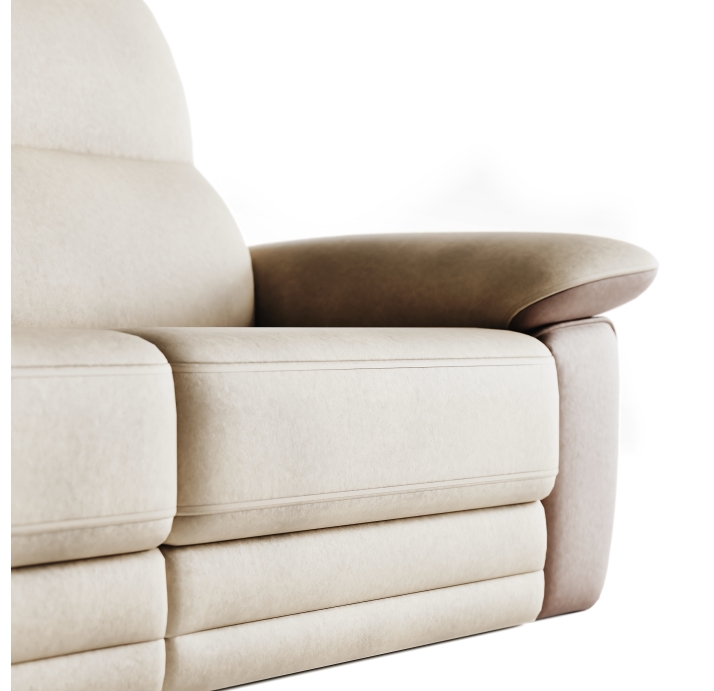 Диван BELVEDERE B91-200-91B/51/SAMBIA NATUREL/SAMBIA BROWN/BULTEX/встроенные/R