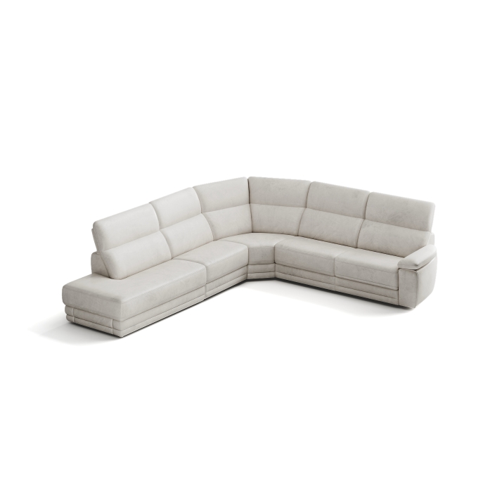 Диван BELVEDERE T240-280-280B/51/TRENTINO WHITE/BULTEX/встроенные/R