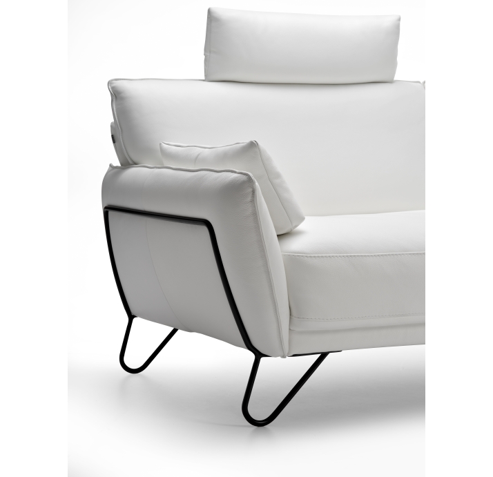 Диван MONTEGO B90-200-90B/56/MONTANA WHITE/BULTEX/01BL/E