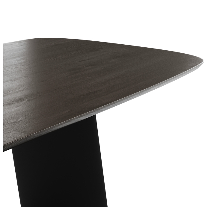 Стол обеденный BEL AIR DINING TABLE BLACK OAKV (OAK)  200X100X75 СМ. (NRM00373)