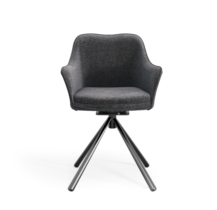 Стул интерьерный PAUL DINING CHAIR DREAM 0094 HORIZON Чёрный (BLK) (NRM00374)