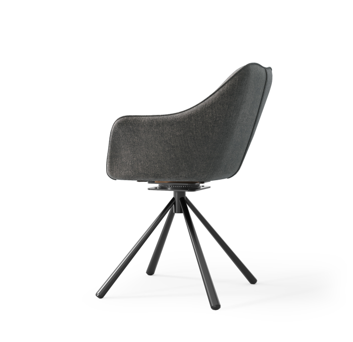 Стул интерьерный PAUL DINING CHAIR DREAM 0094 HORIZON Чёрный (BLK) (NRM00374)