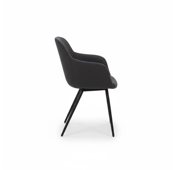 Стул интерьерный PAUL DINING CHAIR DREAM 0094 HORIZON Чёрный (BLK) (NRM00374)