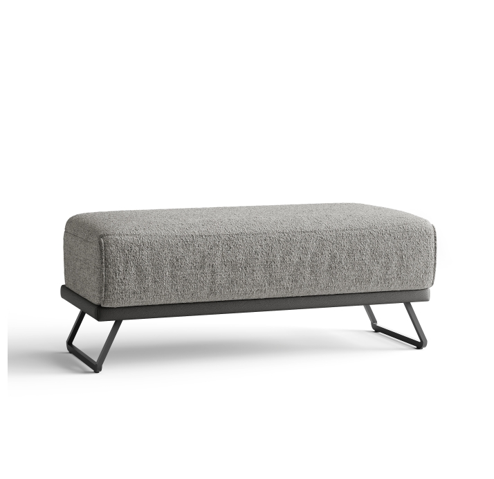 Пуф MELLOW MELLOW 110X54X48 см. LUANDO CARBON (ROM03062)