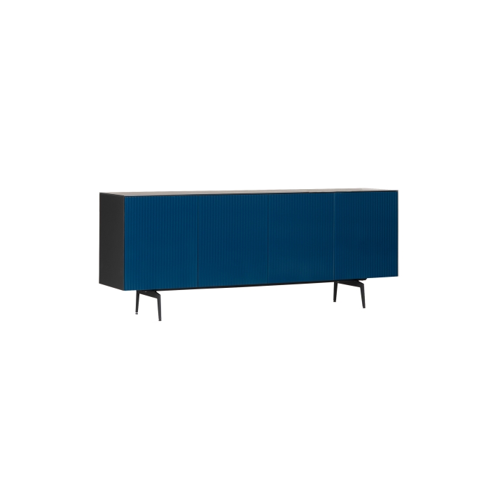 Комод / SIDEBOARD BLKC GLASS BLKC GLASS BLUR WAVE GLASS 200X45X80 СМ. (NRM00432)