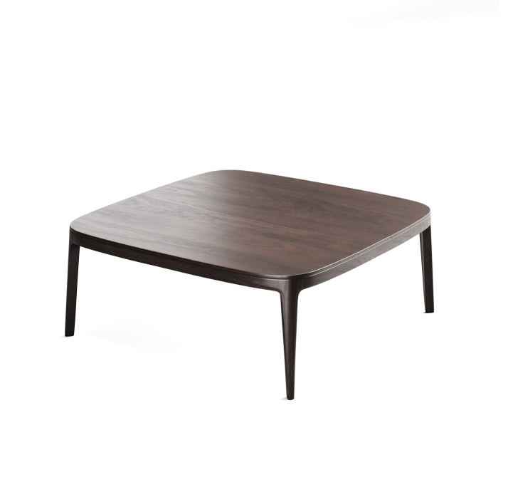 Стол журнальный MASSA COFFEE TABLE WALNUT AMERICAN WALNUT  112X112X40 СМ. (NRM00512)