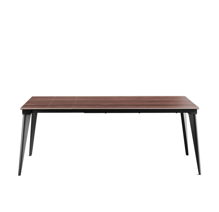 Стол обеденный AUSTRI DINING TABLE BLACK TEAK CERAMIC  240X90X75 СМ. (NRM00529)