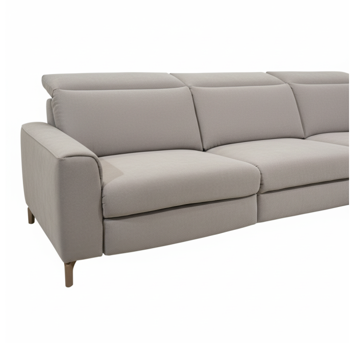 Диван FONTANE C100-300-220S/57/CAMINO PERLE/VISCOTEX/02 GREGE/E,MR,E,Z,V,E