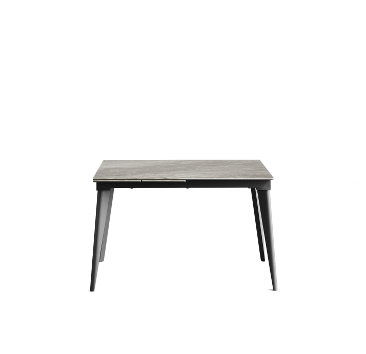 Стол обеденный AUSTRI DINING TABLE ANTHRACITE GLOSSY GRAY MARBLE  180X80X75 СМ. (NRM00775)