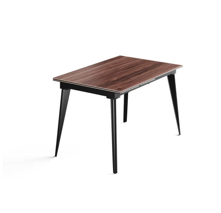 Стол обеденный AUSTRI DINING TABLE BLACK TEAK CERAMIC  180X80X75 СМ. (NRM00777)