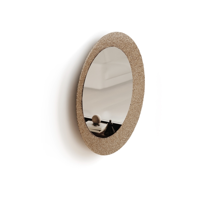 Зеркало настенное REVERIE MIRROR BRONZE 120X9X120 СМ. (NRM00845)