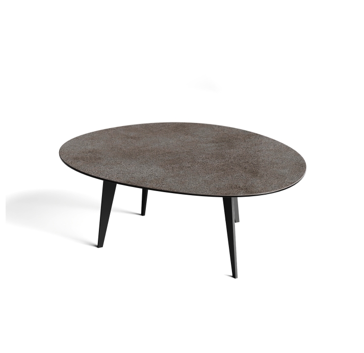 Стол журнальный KALLIOPE COFFEE TABLE BLACK TAUPE  111X94X37 СМ. (NRM01088)