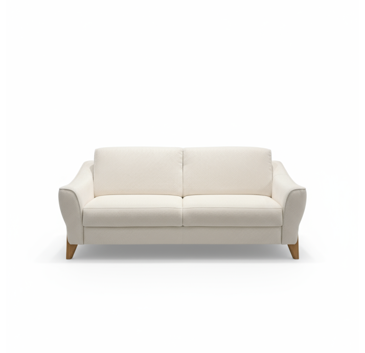 Диван VENEZIA B100-200-100B/58/M/AMIRI ANGORA /DYNASPRING/02OA OAK/