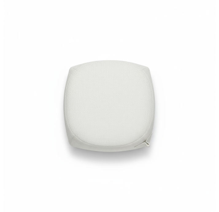 Пуф VANNI VANNI 50X50X39 см. AMIRI OFFWHITE (ROM03585)