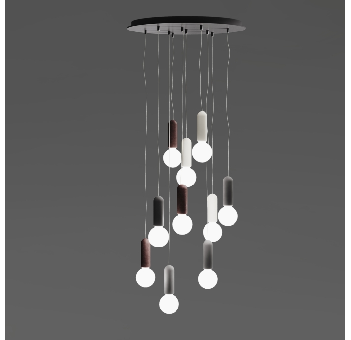 Светильник подвесной ROCK PENDANT LAMP MIX-10 MIX-10 60X60X193 СМ. (NRM01244)