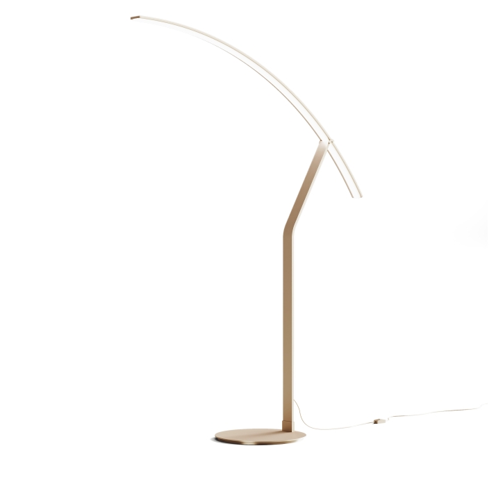 Торшер FOLAGA FLOOR LAMP ORO ORO 146X43X202 СМ. (NRM01252)