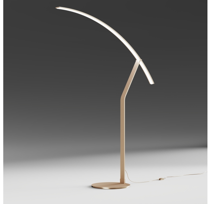 Торшер FOLAGA FLOOR LAMP ORO ORO 146X43X202 СМ. (NRM01252)