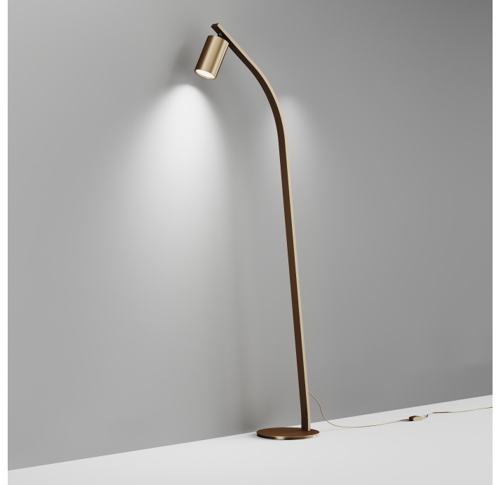 Торшер MURGA FLOOR LAMP ORO ORO 53X30X184 СМ. (NRM01258)