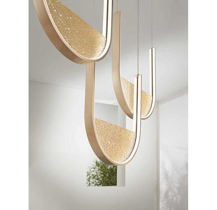 Светильник подвесной LOTUS PENDANT LAMP ORO ORO 53X44X53 СМ. (NRM01262)