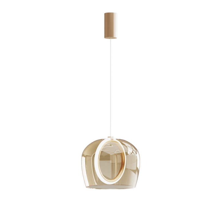 Светильник подвесной PINTA PENDANT LAMP ALFA AMBRA ORO 30X30X23 СМ. (NRM01261)