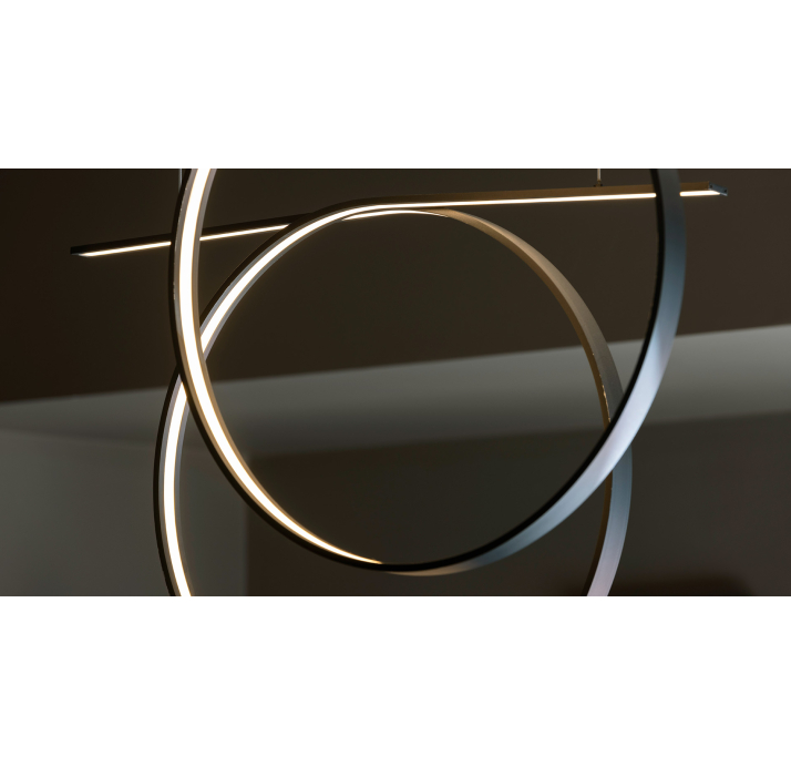 Светильник подвесной ARC PENDANT LAMP Black Black 65X65X135 СМ. (FUG00004)