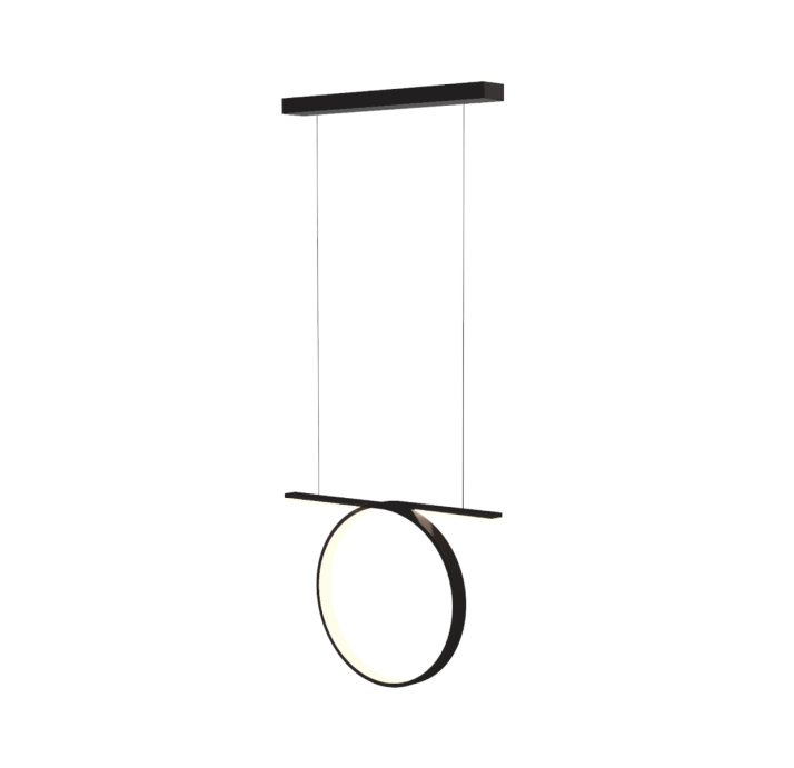 Светильник подвесной ARC PENDANT LAMP Black Black 55X55X128 СМ. (FUG00003)