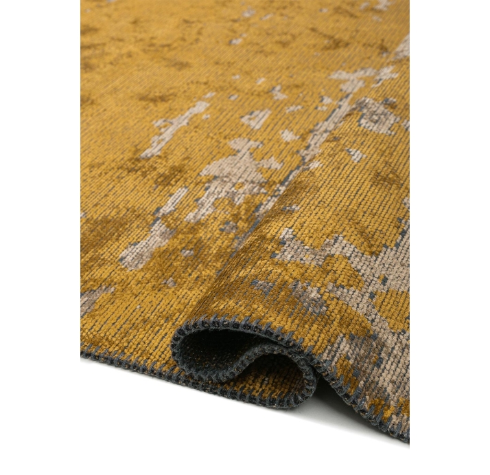 Ковер современный CORAL MILAN 340X240 см.  (NRM02441) DARK BEIGE - MUSTARD