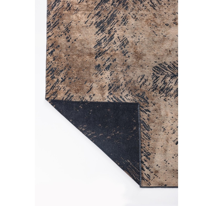 Ковер современный CORAL RUSTIC 300X200 см.  (NRM02323) DARK BEIGE - MATTE BLACK