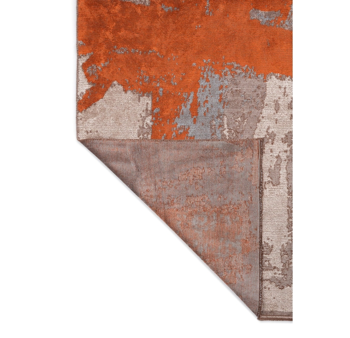 Ковер современный ISTANBUL CANNES 230X160 см.  (NRM02907) RUST - BLUE - DARK GREY - BONE