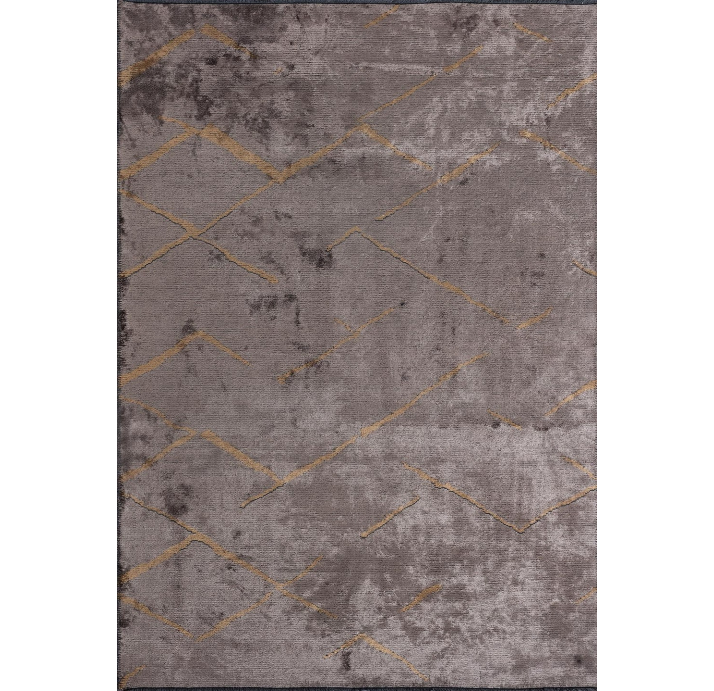 Ковер современный CORAL WAVE 340X240 см.  (NRM02039) LIGHT BROWN - DARK GREY