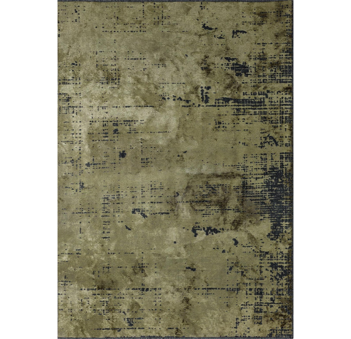 Ковер современный CORAL SPACE 230X160 см.  (NRM02238) GREEN - MATTE BLACK