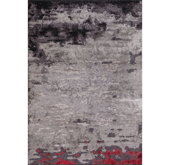 Ковер современный MARQUISE MEADOW 230X160 см.  (NRM03201) RED - BLACK - CHARCOAL - GREY - BONE