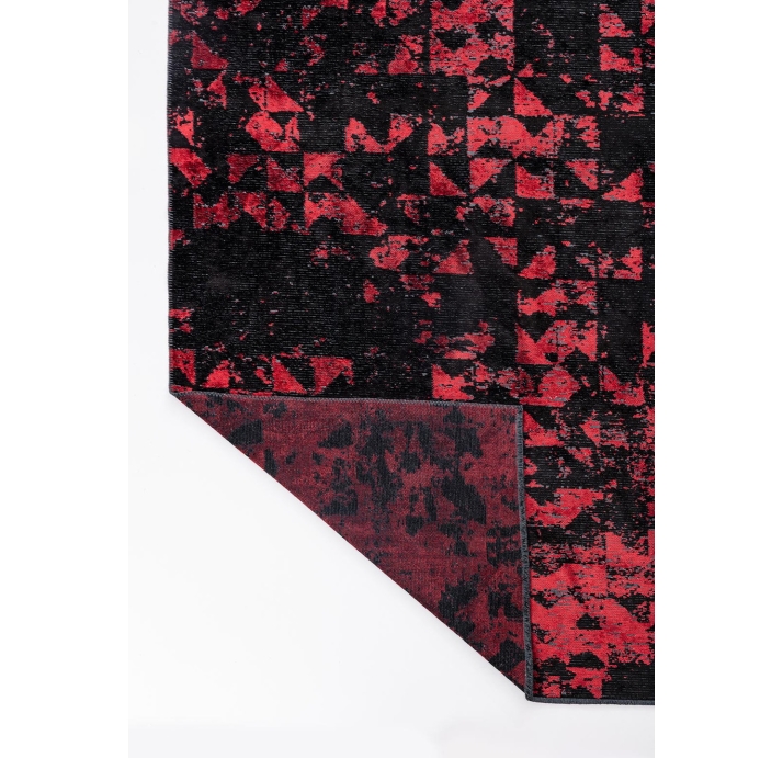 Ковер современный CORAL TRIANGLE 230X160 см.  (NRM01425) BLACK - RED