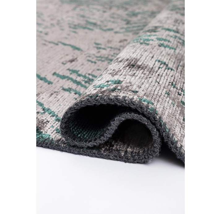 Ковер современный CORAL RUSTIC 300X200 см.  (NRM02320) GREY - DARK GREEN