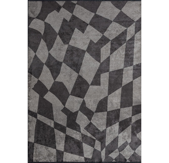 Ковер современный CORAL FLAG 300X200 см.  (NRM01771) CHARCOAL - CREAM