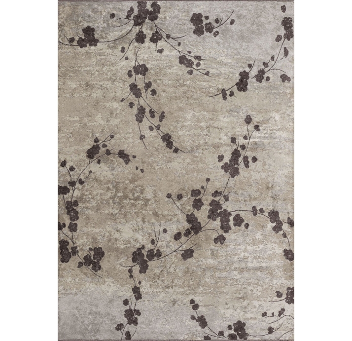 Ковер современный MARQUISE BLOSSOM 230X160 см.  (NRM03144) CHARCOAL - CREAM - BONE